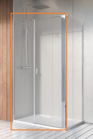 Душові двері NES KDS II 100 ліві RADAWAY