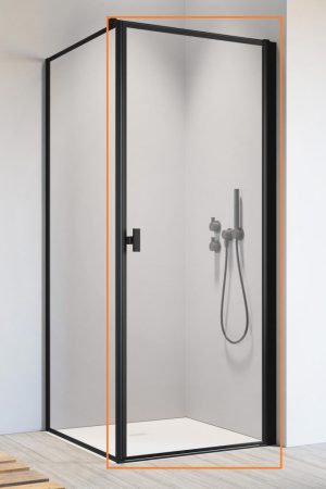 Душові двері NES Black KDJ I 90 Frame праві RADAWAY