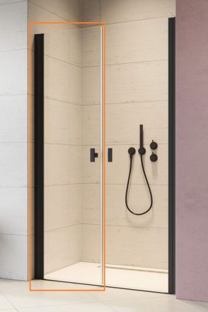 Душові двері NES 8 Black DWD I 40 ліві RADAWAY