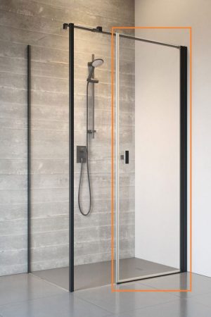 Душові двері NES 8 Black KDS I 575 праві RADAWAY