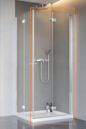 Душова кабіна (половина) Nes 8 KDD B 100 права RADAWAY