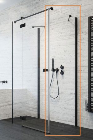 Бокова стінка Essenza New Black KDJ-Essenza New Black KDJ+S S1 90, RADAWAY