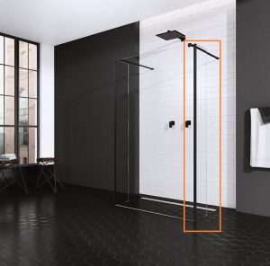 Бокова стінка Modo SW Black 30 RADAWAY