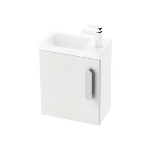 Двері для шафки під умивальник SD 400 L CHROME, RAVAK