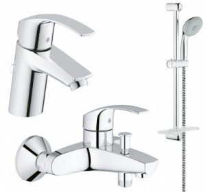 Набір змішувачів для ванни 3 в 1 Eurosmart (123238), Grohe
