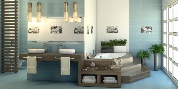 Плитка стінова Olivia Blue 25x40 код 9052 Церсаніт - Зображення 2