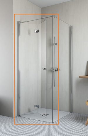 Душові двері Essenza New KDJ B 100 ліві, RADAWAY