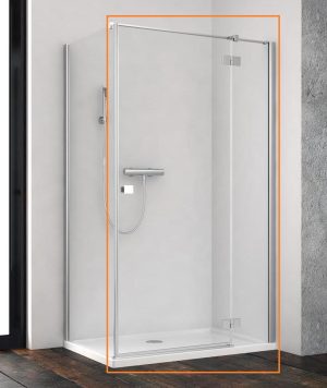 Душові двері Essenza New KDJ 100 праві, RADAWAY