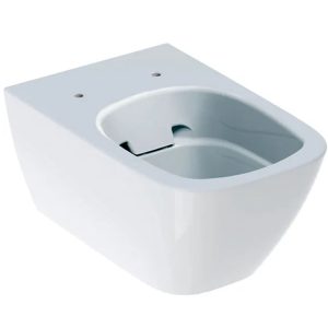 500.208.01.1 Smyle Square Підвісний унітаз воронкоподібний, закрита форма, Rimfree (1 сорт)