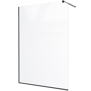 DSN100200B Style New Душове огородження Walk-In 1000x2000, чорний мат (1 сорт)