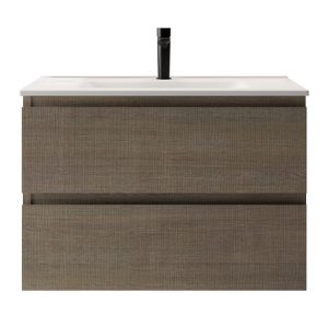 SPD BS 2C 4DIC  тумба під раковину з колекції SPEED з 2 видвижними ящиками  L79 H55 P45, в кольорі METZ 1417 (1 сорт)