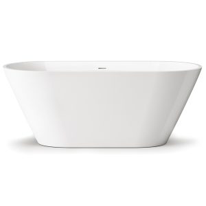 17070130W Style Ванна окремостояча 166x72,5 см з литого (штучного) каменю Caststone, з інтегрованим сифоном, колір білий глянець (1 сорт)