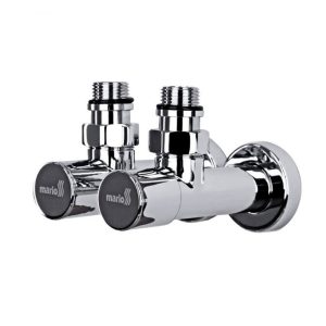 4.0.0101.55.P К-кт кутових кранів, круглий корпус, колір хром (1 сорт)