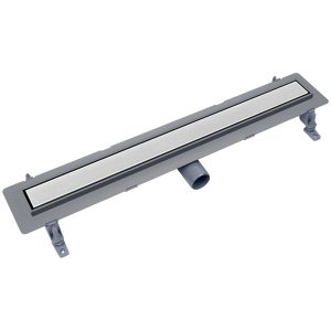 BA70210 Basic Душовий канал 70 з низьким сифоном і накладкою, з горизонтальним виводом, хром (1 сорт)