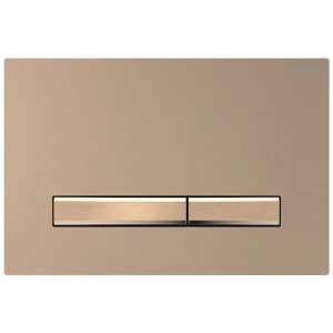 115.670.QB.2 Sigma50 Клавіша змиву, подвійний змив, колір червоне золото (1 сорт)