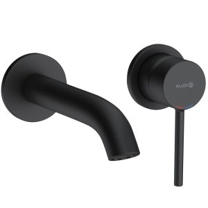 382443976  BOZZ  Зовнішня частина змішувача д/раковини, чорний мат. (1 сорт)