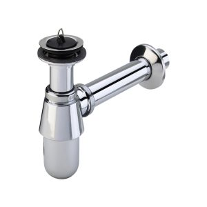 366681 Сифон д/раковини, хром (1 сорт)