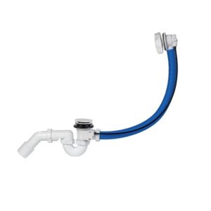 STY-536-A-F Styron Автоматичний сифон для ванни, колір білий (1 сорт)