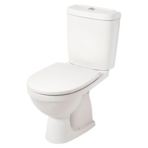 L79211000 FREJA Унітаз-компакт підлоговий з дюропластовим сидінням з мікроліфтом, г/в, класичний, 3/6л, н/п (1 сорт)