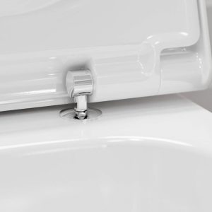 60150450 EluPura Q Кришка для унітазу soft-close, top fix, білий (1 сорт)