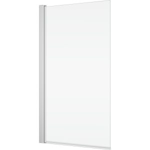 D20B10804007 Arelia  одностворчаста шторка для ванни 1400*800, срібло поліроване