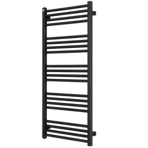 WGFIN114050K9M5SX Рушникосушка Fiona 1140*500, колір чорний мат (RAL 9005) (1 сорт)