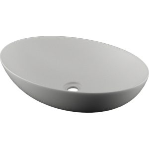 MWLVF2 FLAT 2 60x40 раковина, в кольорі panna (білий матовий) (1 сорт)