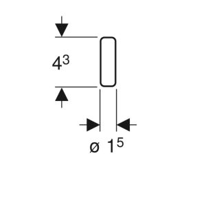 244.900.00.1 Циліндрики Geberit DuoFresh (8шт) (1 сорт)