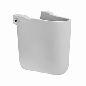 L77100000 FREJA Полуп'єдестал для раковини, білий глянець (1 сорт)