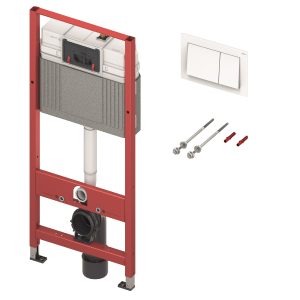 9400400 Комплект TECEbase (модуль+панель змиву TECEbase білий+кріплення) (1 сорт)