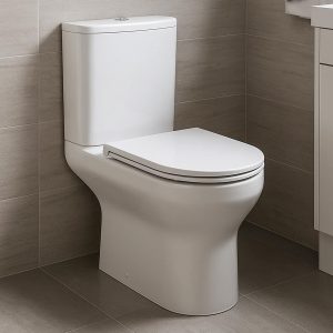 5810020 Life Компакт з кришкою soft-close безобідковий, Vortex Flush, білий (1 сорт)