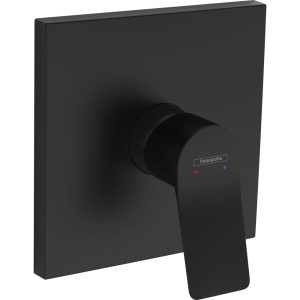 75615670 Vivenis Зовнішня частина змішувача для душу прихованого монтажу, чорний матовий (1 сорт)