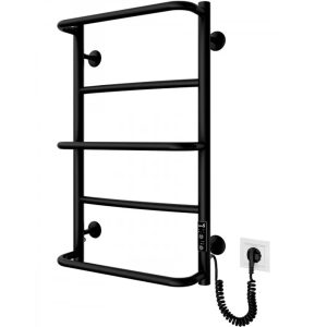 2.3.0313.10.BM Рушникосушка електр. Люкс НР-І 650х430/150 електр. TR К чорний мат (1 сорт)