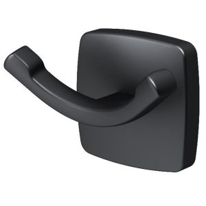 A9035622 Gem, подвійний гачок для рушників, чорний мат (1 сорт)