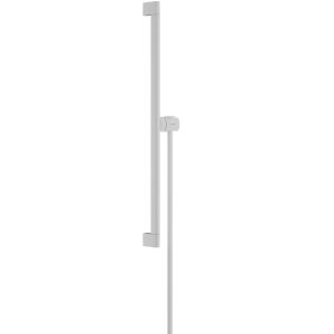 24402700 HG Unica Puro S Душова стійка 65 см із тримачем-слайдером та душовим шлангом 160 см, білий матовий (1 сорт)