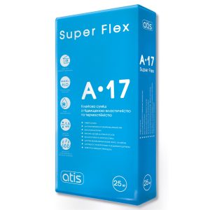 Клей еластич ATIS A-17 Super Flex  25кг C2TE (1 сорт)