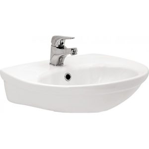 K07-028-EX1 EKO Раковина 2000 55 з отвором для змішувача, білий глянець (плівка) (1 сорт)