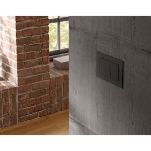 9240407  TECEnow панель змиву,  чорний мат (1 сорт)