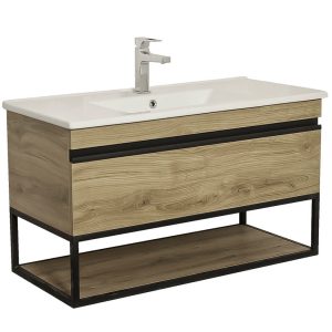 12293 IRON-LOFT 100 см тумба  (консольна)  з раковиною  ARTE, севілія (1 сорт)