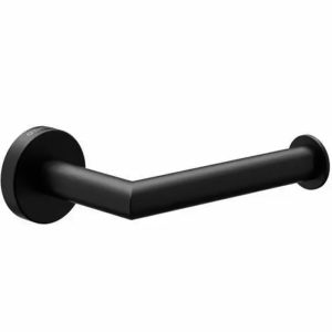 GW05 76 04 03 Nimbus Тримач д/паперу, нержавіюча сталь, чорний мат. (1 сорт)