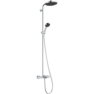 28871000 HG Activera S Душова система Showerpipe 240 1jet EcoSmart з термостатом на ванну Ecostat Fine, хром (1 сорт)