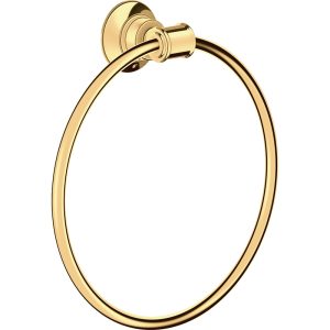 42021990 AXM Montreux Тримач-кільце д/рушника, polished gold optic (1 сорт)