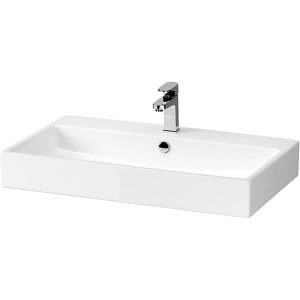 K118-002 VIRGO Раковина меблева -80 см, білий глянець (1 сорт)