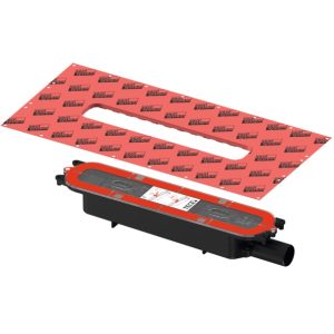 673001 TECEdrainprofile Сифон низький, DN 40, горизонтальний (1 сорт)