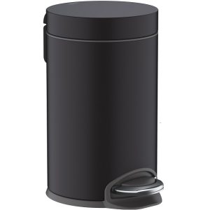 41775670 Відро для сміття, чорний матовий (1 сорт)
