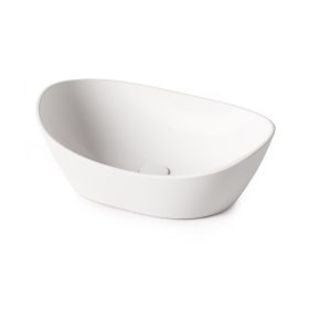 IAMS/00 Amore Раковина 60см з литого (штучного) каменю Silkstone, колір білий мат (1 сорт)