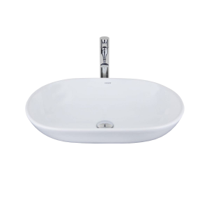 1510136 OVALE Раковина на стільницю без донного клапану 585x380x180 (1 сорт)