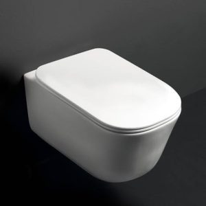 5114 01 Tribeca Унітаз підвісний безобідковий із шумоізоляцією та кріпленням WB9N, без обідка, білий (1 сорт)