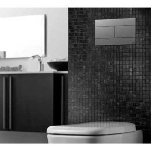 659046 Slim клавіша змиву , матовий хром (1 сорт)