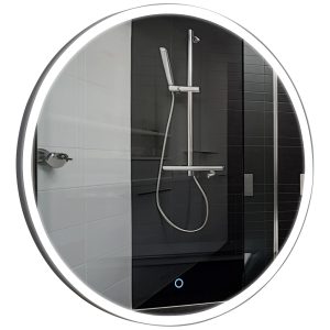 27302 Lorenzo Дзеркало 100 см з підсвіткою (сенсор), колір чорний (1 сорт)